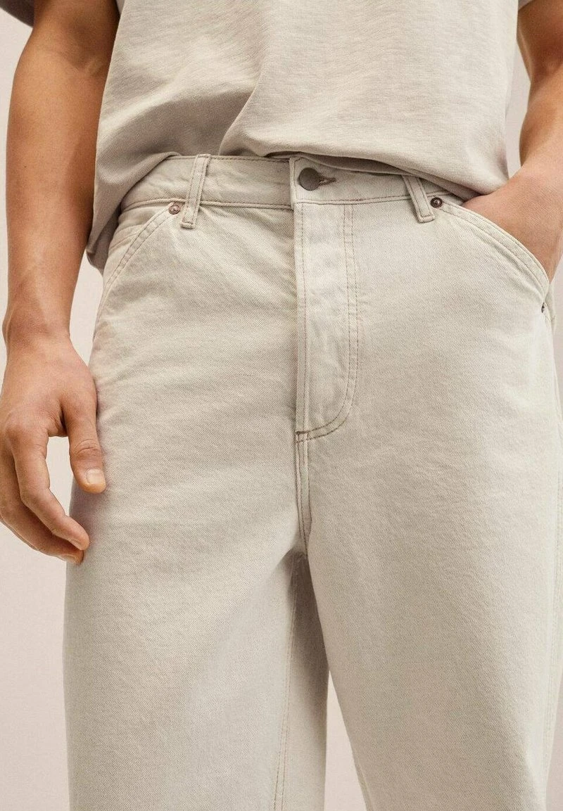 Mango Herren Jeans Relaxed Fit - écru 7 Mango Herren Jeans Relaxed Fit - écru – Bild 5