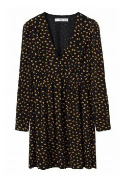 Mango NATURE - Blusenkleid - Zwart | Damen -Mango Populaire Boutique 0f6c76b83b0041bd9e7ec45139157a36