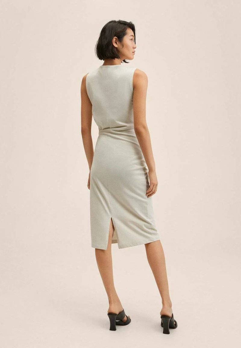 Mango Damen FERTI - Etuikleid - Light Pastel Grey 5 Mango Damen FERTI - Etuikleid - Light Pastel Grey – Bild 3