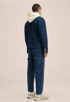 Mango HIERRO - Jeansjacke - Dark Blue | Herren -Mango Populaire Boutique 10110bae4e7f44dcb27ea0301479ad7e