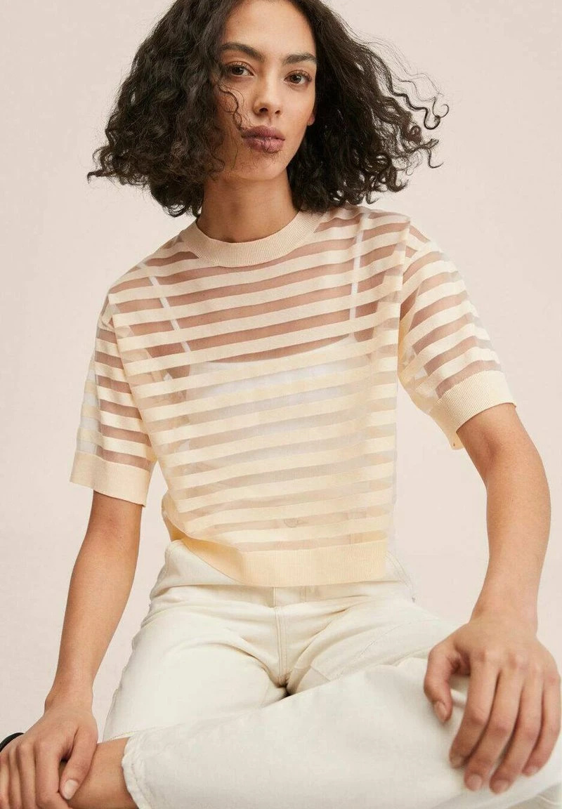 Mango TATA - T-Shirt Print - Ecru | Damen 7 Mango TATA - T-Shirt Print - Ecru | Damen – Bild 5