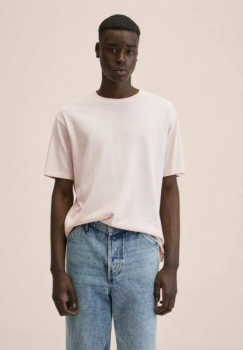 Mango Herren CIRCO - T-Shirt Basic - Pastel Pink 3 Mango Herren CIRCO - T-Shirt Basic - Pastel Pink