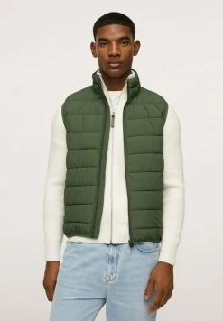 Mango GORRYST - Weste - Khaki | Herren