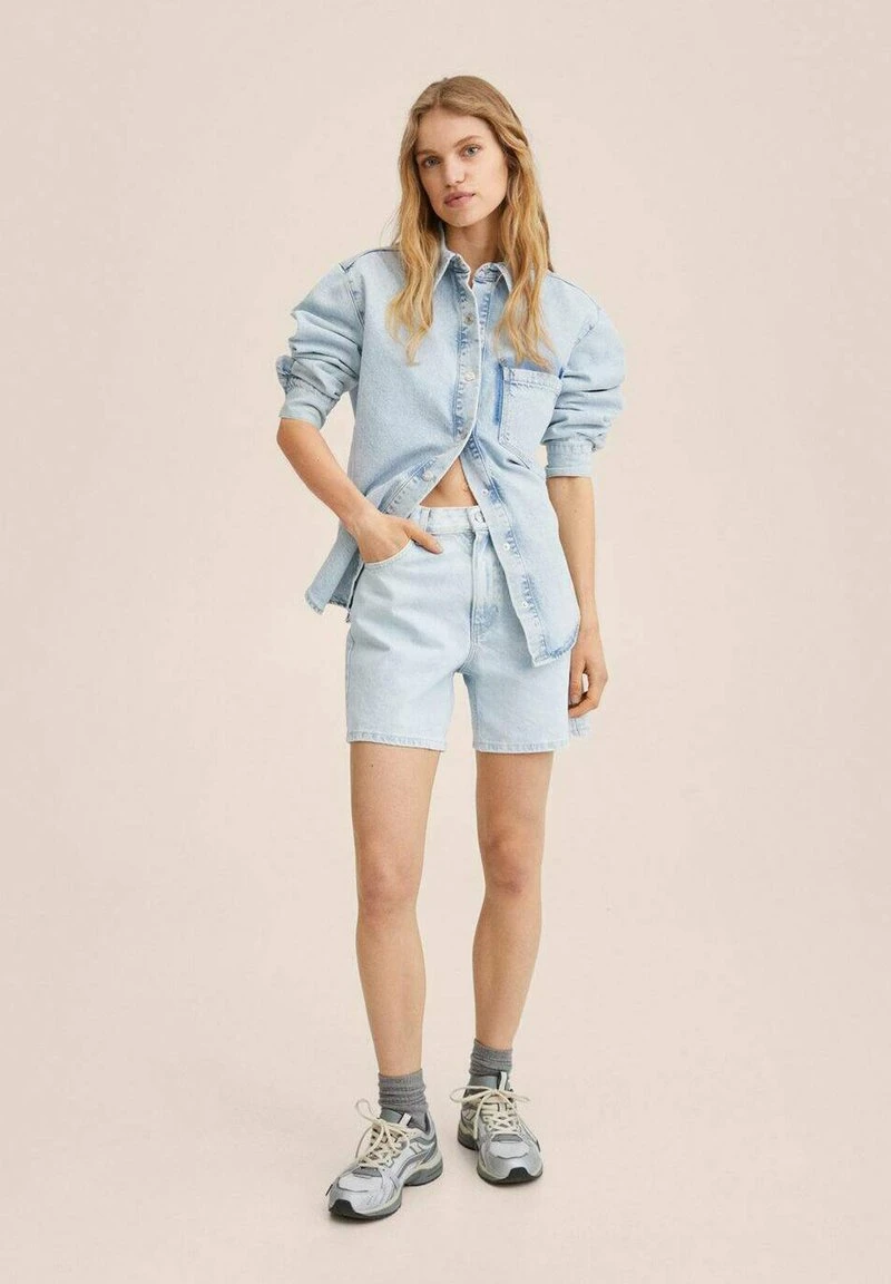 Mango Damen ZAIDA - Jeans Shorts - Bleach Blue 4 Mango Damen ZAIDA - Jeans Shorts - Bleach Blue – Bild 2