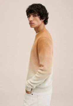 Mango DEIA-I - Strickpullover - Beige | Herren -Mango Populaire Boutique 11277f73eaac4ff58ec214b6fbe092ce