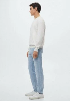 Mango BOB - Jeans Straight Leg - Bleu Moyen | Herren -Mango Populaire Boutique 11430b5988264b7caa2398032f1e9ef9