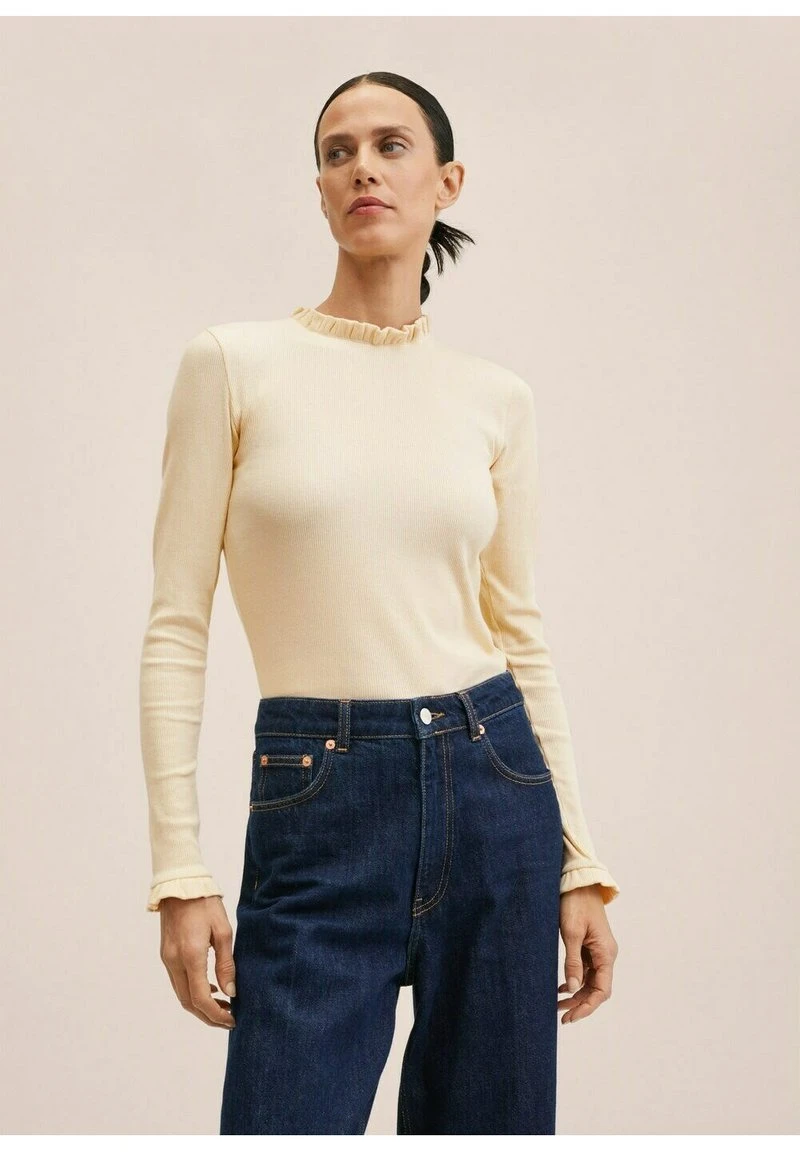 Mango Bluse - Zand | Damen 3 Mango Bluse - Zand | Damen