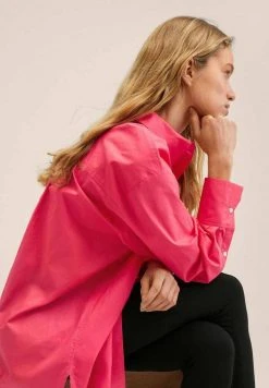 Mango JUANES - Hemdbluse - Korallrot | Damen -Mango Populaire Boutique 11b73f2e26714dd5a2b34dfdbbc86de8