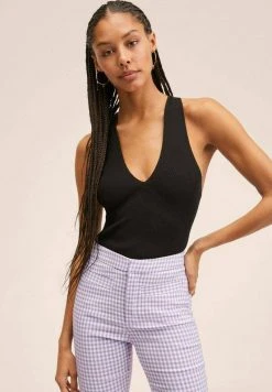 Mango TROMPY - Stoffhose - Violet Clair Pastel | Damen -Mango Populaire Boutique 11e7a85863f04bfdb4355fb1b8cb16af