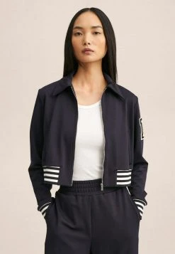 Mango BRAVE H - Leichte Jacke - Navy Blå | Damen