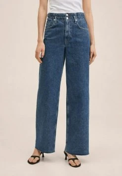 Mango MARCELA - Jeans Straight Leg - Bleu Foncé | Damen