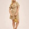Mango Freizeitkleid - Bruin | Damen -Mango Populaire Boutique 12c18cb27d63407d95e553177bae2629