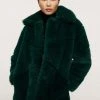 Mango Damen Wintermantel - Vert Foncé -Mango Populaire Boutique 12f0bf88184f49598228c3b671387537