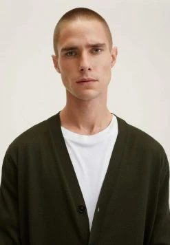 Mango WILLYC - Strickjacke - Khaki | Herren -Mango Populaire Boutique 1300142f2d494711a410e35730df57fa