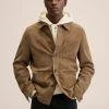 Mango GARDEN - Leichte Jacke - Mittelbraun | Herren -Mango Populaire Boutique 1316835f593e45cfa7e868b42d1f1e0a