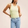 Mango GINA - Top - Neongeel | Damen