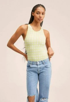 Mango GINA - Top - Neongeel | Damen
