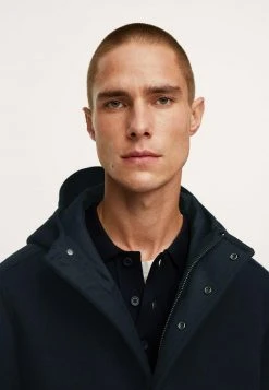 Mango SAVONA - Kurzmantel - Dark Navy | Herren -Mango Populaire Boutique 13dd41ba63cf409f8708c0e7b85d75a9