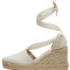 Mango PLAYA - Keilpumps - Sandfarben | Damen -Mango Populaire Boutique 143527ad56374fb7893969fc1ddfb65a