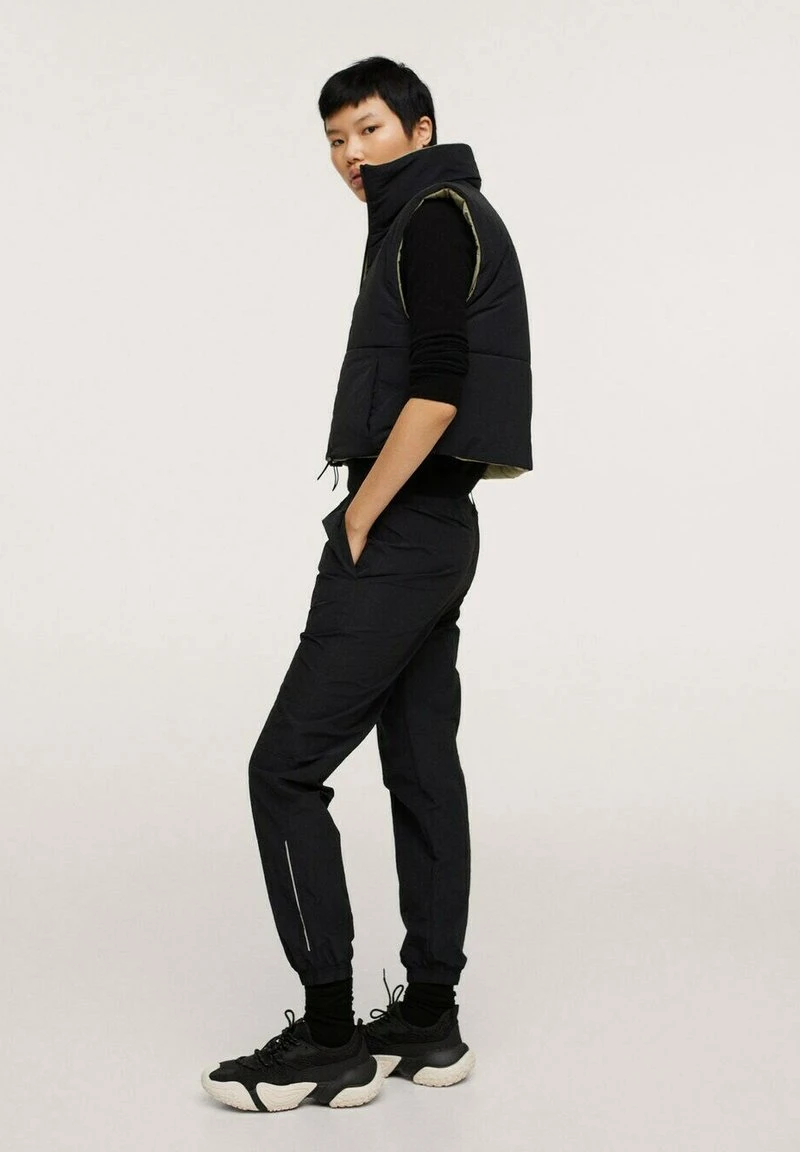 Mango Weste - Kaki | Damen 6 Mango Weste - Kaki | Damen – Bild 4