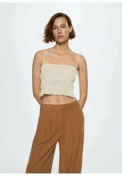 Mango ROMA - Top - Cremeweiß | Damen