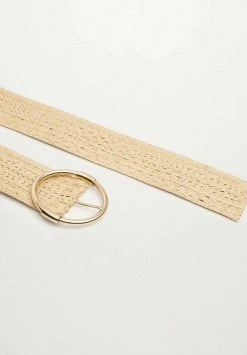 Mango ROUND - Gürtel - écru | Damen -Mango Populaire Boutique 14d06ae976c247808493fe3d6251b986