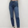Mango Jeans Tapered Fit - Dark Blue | Damen