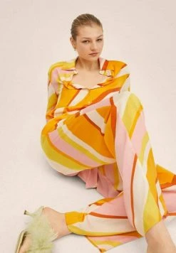 Mango Stoffhose - Orange | Damen -Mango Populaire Boutique 15de2531769e405bae85c113b75a4661