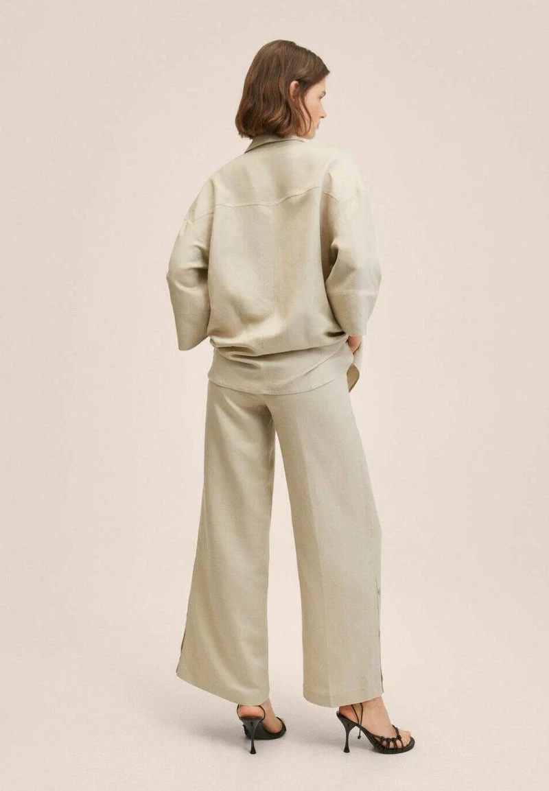 Mango Stoffhose - Beige | Damen 5 Mango Stoffhose - Beige | Damen – Bild 3