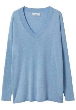 Mango LOMBIA - Strickpullover - Light Blue | Damen -Mango Populaire Boutique 16cb1defa4e541b6bb6404e1889176f5