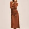 Mango QUINI - Freizeitkleid - Roodbruin | Damen -Mango Populaire Boutique 17345e98c5254100861eed097acded3a