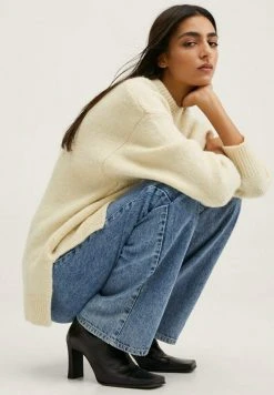 Mango NEVADA - Strickpullover - écru | Damen -Mango Populaire Boutique 17a61da605914c8186549d2e2f44ca30