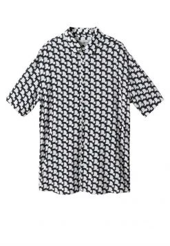 Mango Herren Hemd - Zwart -Mango Populaire Boutique 186cdb552ea943469735d4bfb42c7a01