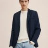 Mango MALAGA - Sakko - Bleu Marine Foncé | Herren