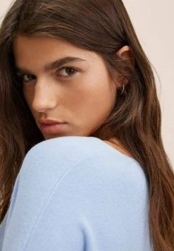 Mango GUIROIN - Strickpullover - Himmelblå | Damen -Mango Populaire Boutique 18c71f8d3f7b4907bdc5a1359afa69a5