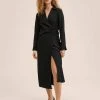 Mango LAKE - Freizeitkleid - Schwarz | Damen -Mango Populaire Boutique 18fb2b359e7647d683e686c8d7bd0e75