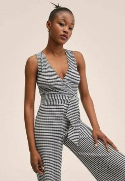 Mango GIGI - Jumpsuit - Black | Damen -Mango Populaire Boutique 1903c1e7d42249e2b80d1ae3e45f5a00