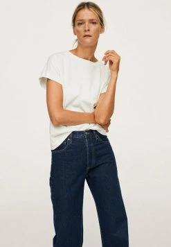 Mango WIDELEG MIT HOHER TAILLE - Flared Jeans - Dunkelblau | Damen -Mango Populaire Boutique 19290eaa8be34d1cacacdf8af0b9caa8