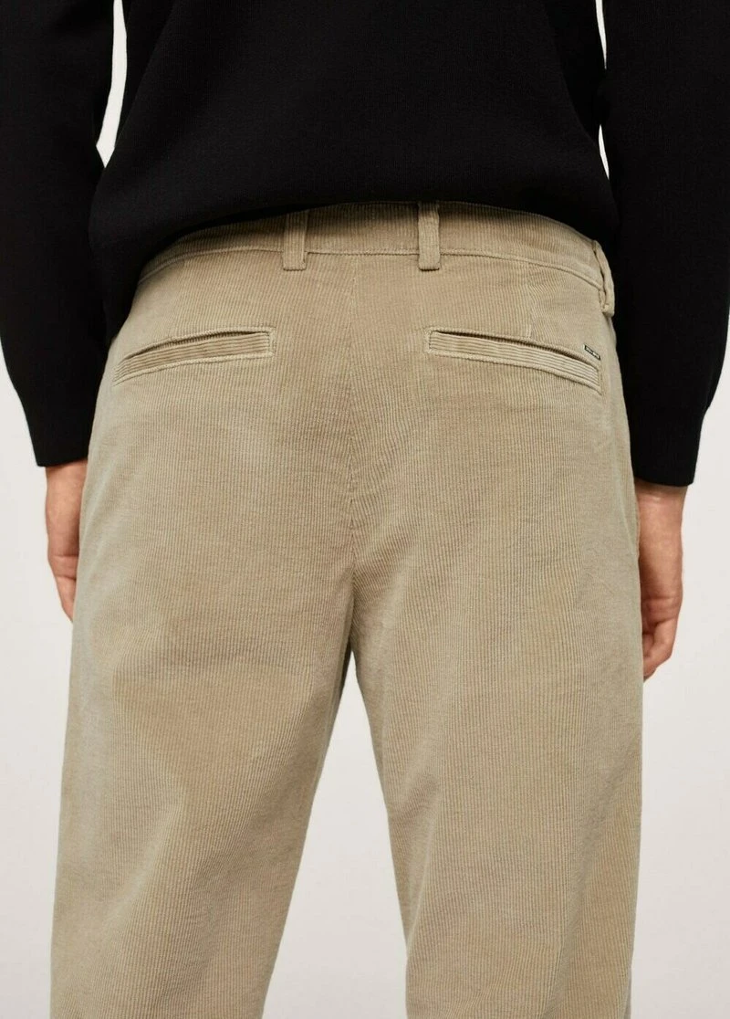 Mango Stoffhose - Beige | Herren 8 Mango Stoffhose - Beige | Herren – Bild 6