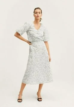 Mango CLAVEL - A-Linien-Rock - White | Damen -Mango Populaire Boutique 1a12a877b5f24300963c73f86a0a5185