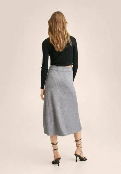 Mango VEGA - A-Linien-Rock - Mellem Lynggrå | Damen -Mango Populaire Boutique 1a3a2aa62c87465fbd706d0909e83eef