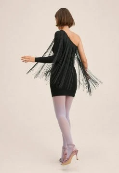 Mango ALMALUX - Etuikleid - Noir | Damen -Mango Populaire Boutique 1ab1ece8fa0445999677226f4c58feea 1