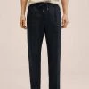 Mango FLAK - Stoffhose - Bleu Marine Foncé | Herren -Mango Populaire Boutique 1b312d07bb9d48fe8121a5762a5205e2