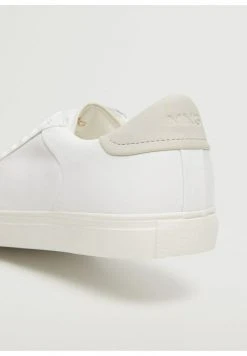Mango Herren Sneaker Low - White 12 Mango Herren Sneaker Low - White -Mango Populaire Boutique 1b53359a72964ee7acd7e78e0e82e603