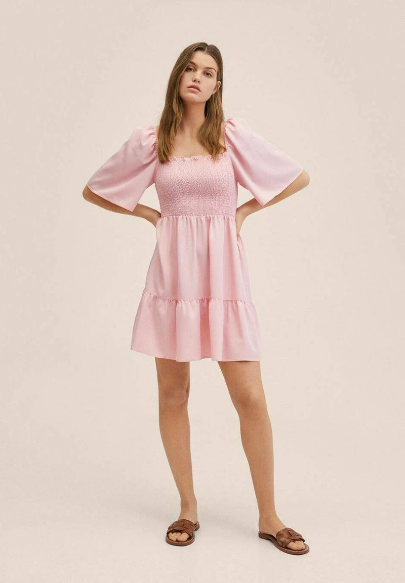 Mango CHENAI-L - Freizeitkleid - Pink | Damen 4 Mango CHENAI-L - Freizeitkleid - Pink | Damen – Bild 2