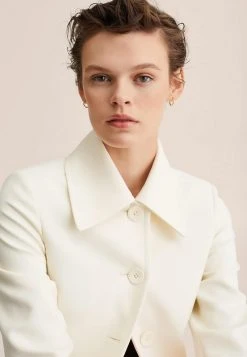 Mango PERSA - Kurzmantel - Off White | Damen 13 Mango PERSA - Kurzmantel - Off White | Damen -Mango Populaire Boutique 1bdd538c2f424879bd336efa24f039b9