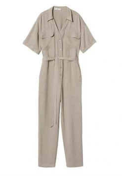 Mango UTILITY - Jumpsuit - Gris Clair Pastel | Damen -Mango Populaire Boutique 1c05aa1c2bd142f7ab347157b7913c49