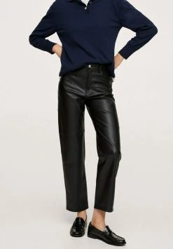 Mango Stoffhose - Black | Damen