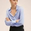 Mango BRILIANT - Hemdbluse - Hemelsblauw | Damen