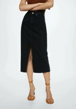 Mango ANAIS - Bleistiftrock - Black Denim | Damen